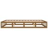 vidaXL Bed Frame without Mattress Honey Brown 120x200 cm Solid Wood