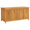 vidaXL Garden Storage Box 120x50x58 cm Solid Teak Wood