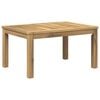 vidaXL Coffee Table LAREN Whitewash 49 x 68.5 x 36 cm