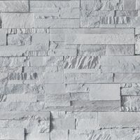 vidaXL Wallpaper 3D Stone Look Light Grey