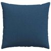 vidaXL Sofa Pillows 2 pcs Blue 50 x 50 cm Fabric