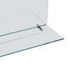 vidaXL Wall Mirror with Shelf 50x70 cm Tempered Glass