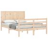 vidaXL Bed Frame without Mattress 120x200 cm Solid Wood