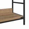 vidaXL Bookshelf Artisan oak Engineered wood