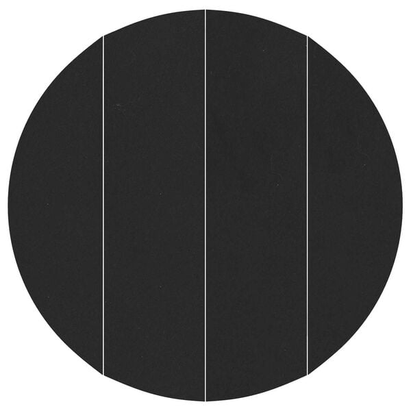 vidaXL Pool Ground Sheet Folding Black &Oslash; 428 cm Non-woven Fabric