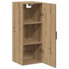 vidaXL Wall Mounted Cabinet Artisian Oak 34.5x34x90 cm Engineered Wood