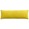vidaXL Sofa Pillows 2 pcs Yellow 120 x 40 cm Corduroy Fabric