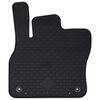 vidaXL Car Mat 4 pcs Black suitable for Audi Q3 Rubber