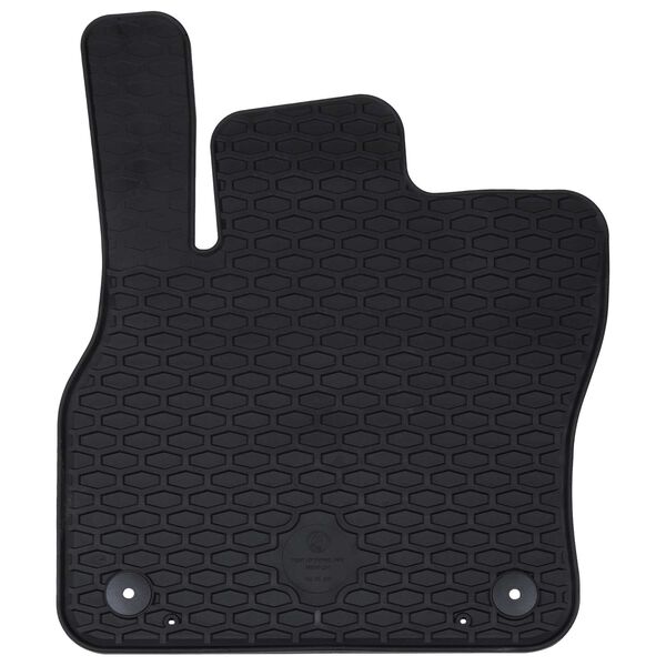 vidaXL Car Mat 4 pcs Black suitable for Audi Q3 Rubber