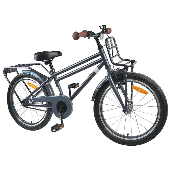 vidaXL Kids Bike 20'' for 6-11 Years Old Dark Grey