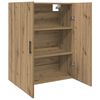 vidaXL Wall Cabinet Artisan Oak 69.5 x 34 x 90 cm Engineered Wood