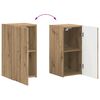 vidaXL TV Cabinet Set Wall-mounted 4 pcs Artisan Oak Engineered Wood