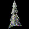 vidaXL Christmas Tree with 240 LEDs Multicolour 180 cm Acrylic