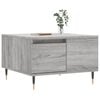 vidaXL Coffee Table Grey Sonoma 55x55x36.5 cm Engineered Wood