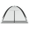 vidaXL Mosquito Net Mongolia with Doors 220 Mesh&nbsp;Black&nbsp;200x120x130 cm