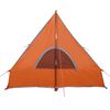 vidaXL Camping Tent A-Frame 2-Person Grey Waterproof