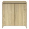 vidaXL Sideboard Sonoma Oak 70x41x75 cm Engineered Wood