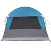vidaXL Dome Tent with Roof with Storage Blue 455 x 252 x 178 cm