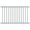 vidaXL Fence Panel Powder-coated Steel 1.63x1.25 m Anthracite