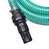 vidaXL Suction Hose with Connectors 10 m 22 mm Green