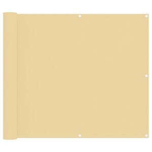 vidaXL Balcony Screen 90 x 200 cm PU coated oxford alu