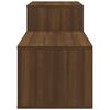 vidaXL Shoe Cabinet Brown Oak 150x35x45 cm Engineered Wood