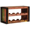 vidaXL Wine Rack Brown 80 x 45 x 33 cm Solid Reclaimed Wood