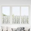 vidaXL Window Films 2 pcs Frosted Bamboo Pattern PVC