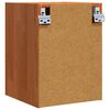 vidaXL Wall Cabinet 2 pcs Wax Brown 30 x 30 x 40 cm Solid Pine Wood