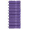 vidaXL Hand Towels "FROGN" 10 pcs Purple 50x100 cm 360 gsm