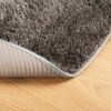 vidaXL Rug ISTAN High Pile Shiny Look Grey &Oslash; 100 cm