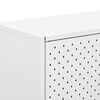 vidaXL Highboard White 80x35x100 cm Steel