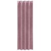 vidaXL Blackout Curtains 2 pcs Dark Pink 140 x 245 cm Velvet