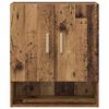 vidaXL Wall Cabinet Old Wood 60 x 31 x 70 cm Engineered Wood