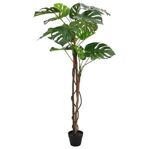 vidaXL Artificial Monstera Plant Green 94 x 18 x 170 cm