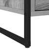 vidaXL Bedside Table Grey Sonoma 50 x 39.5 x 50 cm Engineered Wood