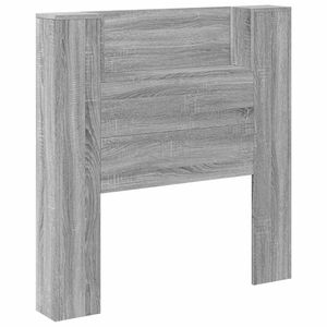 vidaXL Headboard Grey Sonoma 100 x 16.5 x 103.5 cm Engineered Wood