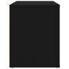vidaXL Bedside Cabinet Black 60x36x45 cm Engineered Wood