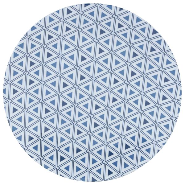 Bo-Camp 16 Piece Tableware Mix & Match Melamine Blue