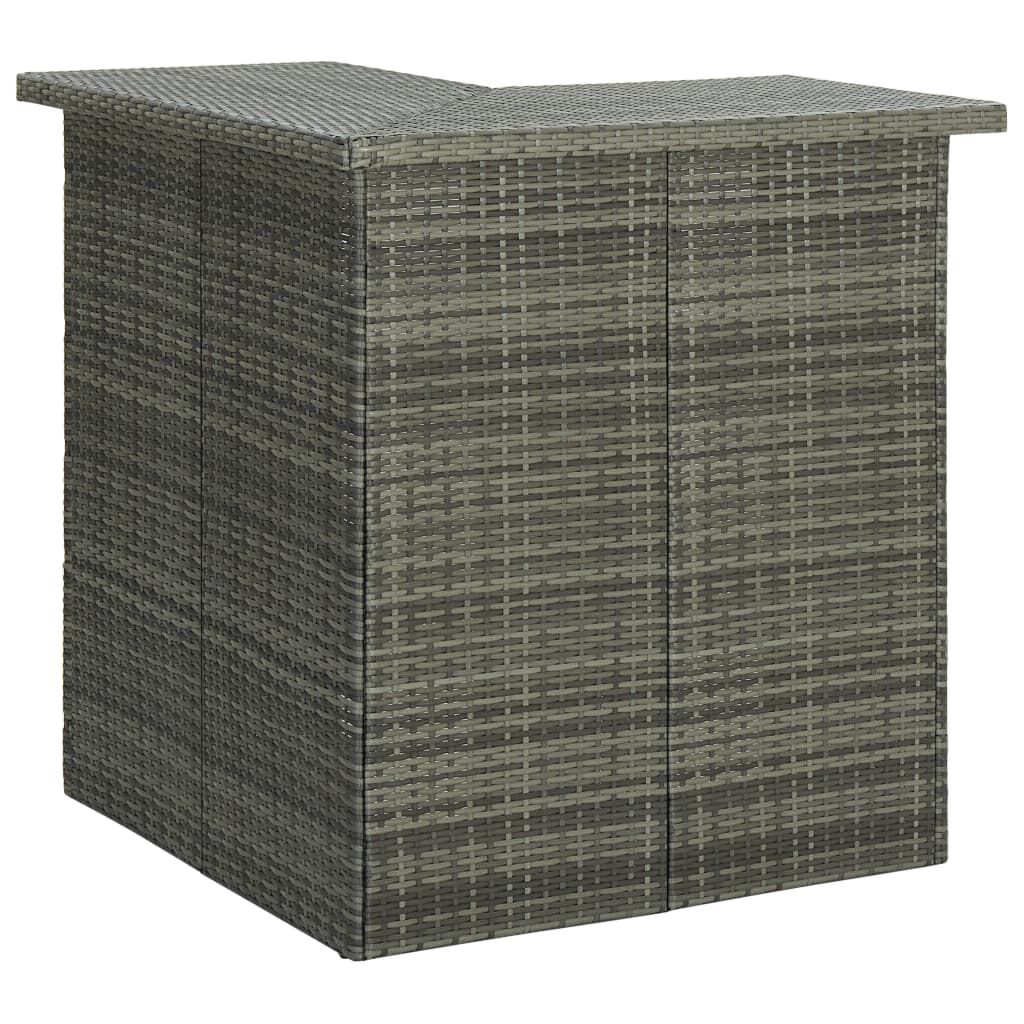 Corner high top bar table deals