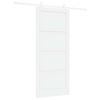 vidaXL Sliding Door 93 x 211 cm Engineered Wood White