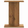vidaXL Plant Stands 2 pcs Artisian Oak 30x30x40 cm Engineered Wood