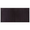 vidaXL Rug Rectangular Dark Brown100x200 cm Bamboo