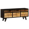 vidaXL TV Cabinet Solid Mango Wood 120x30x50 cm
