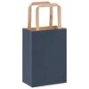 vidaXL Paper Bags 50 pcs with Handles Blue 15x8x21 cm