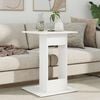 vidaXL Side Table White 45 x 40 x 62.5 cm Engineered Wood