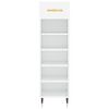vidaXL Shoe Cabinet White 30x35x105 cm Engineered Wood