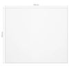 vidaXL Table Protector Transparent 90x90 cm 1.6 mm PVC