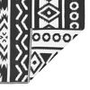 vidaXL Outdoor Rug ARAKIL Black 160x230 cm PP