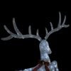 vidaXL Flying Reindeer Christmas Decoration 120 LEDs White Cold White